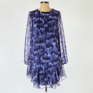 BCBGMAXAZRIA boho mini dress L